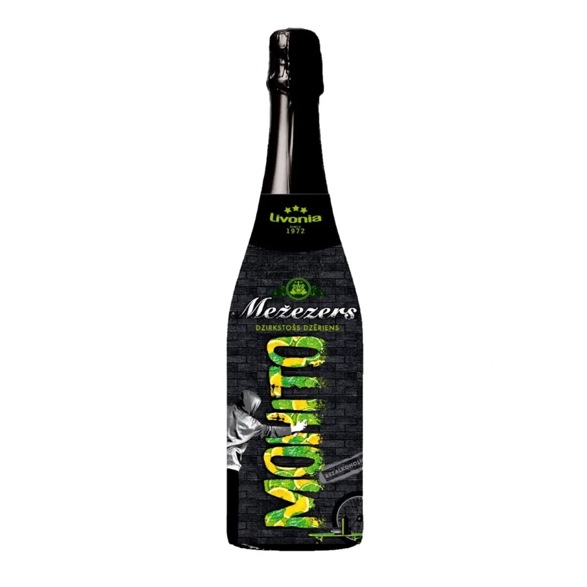 Băutură carbogazoasă fără alcool MOJITO 0,75L